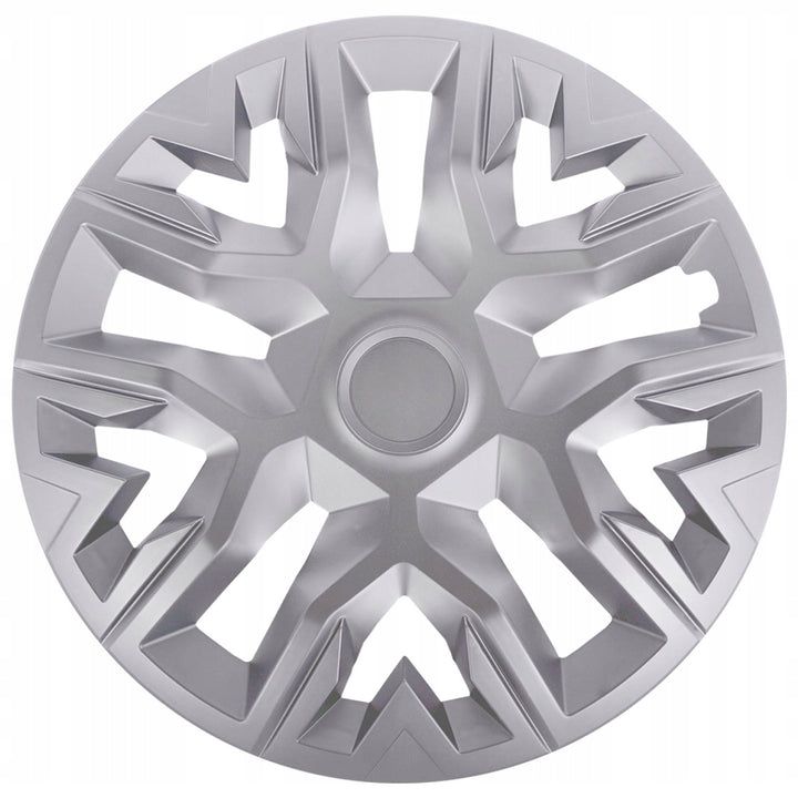 Tapa de rueda universal de 16'' NRM The Best, plateada, 1 unidad