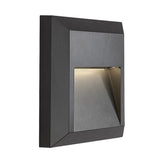 Lámpara Rabalux, de pared, para exterior, LED 4 W, antracita, Trento, 4 unidades