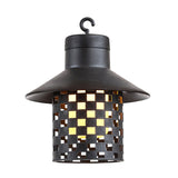 Lámparas solares Rabalux, 4 luminarias, para exterior, IP44, negras, Ximpu, 2 juegos