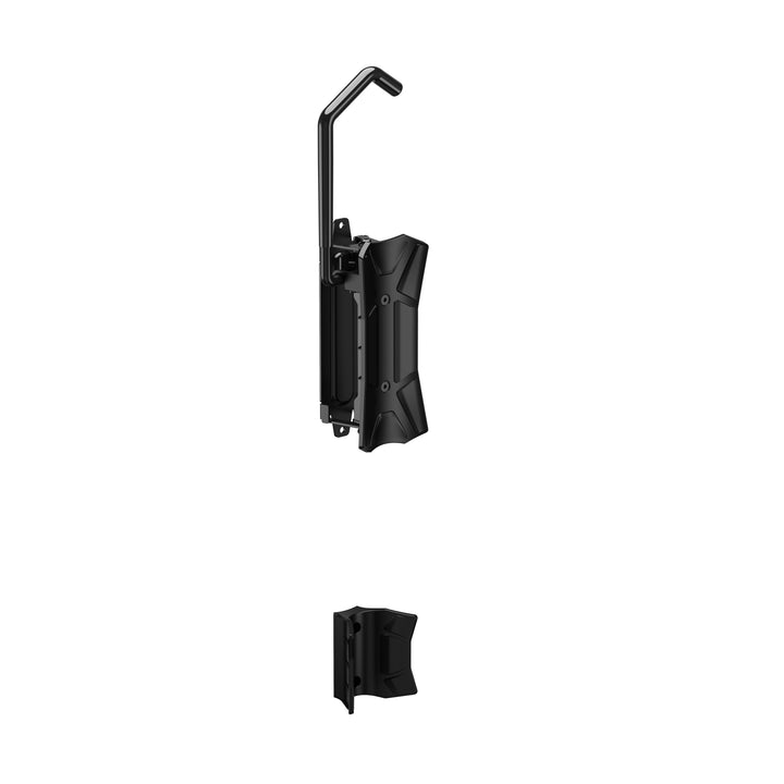 Soporte de pared para bicicletas Maclean, carga máxima de 35 kg, ángulo de inclinación ajustable, acero, MC-171, 2 unidades