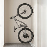 Soporte de pared para bicicletas Maclean, carga máxima de 35 kg, ángulo de inclinación ajustable, acero, MC-171, 2 unidades