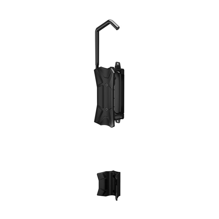 Soporte de pared para bicicletas Maclean, carga máxima de 35 kg, ángulo de inclinación ajustable, acero, MC-171, 4 unidades