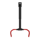 Soporte/colgador de pared para bicicletas Maclean, horizontal, acero, carga máxima de 30 kg, ángulo ajustable, MC-172, 2 unidades