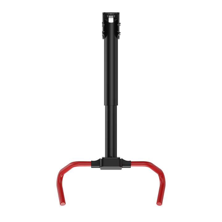 Soporte/colgador de pared para bicicletas Maclean, horizontal, acero, carga máxima de 30 kg, ángulo ajustable, MC-172, 2 unidades