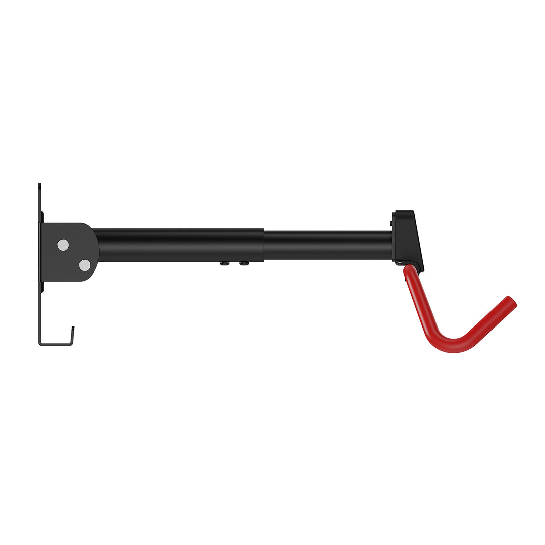 Soporte de bicicleta / colgador de pared Maclean, horizontal, acero, carga máxima de 30 kg, ángulo ajustable, MC-172, 3 unidades