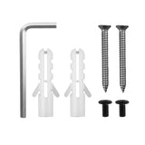 Soporte de bicicleta / colgador de pared Maclean, horizontal, acero, carga máxima de 30 kg, ángulo ajustable, MC-172, 3 unidades