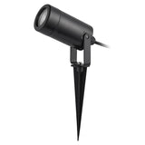 Lámpara de suelo Rabalux Krobia, IP65, color negro, casquillo GU10, máx. 4 W, 7814