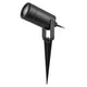 Lámpara de suelo Rabalux Krobia, IP65, color negro, casquillo GU10, máx. 4 W, 7814