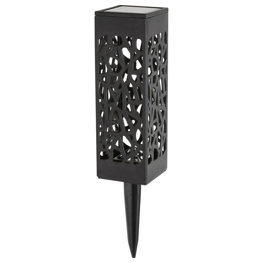 Lámpara solar Mora, 2 lm, grado de protección IP23, color negro, LED de 0,16 W, 8949