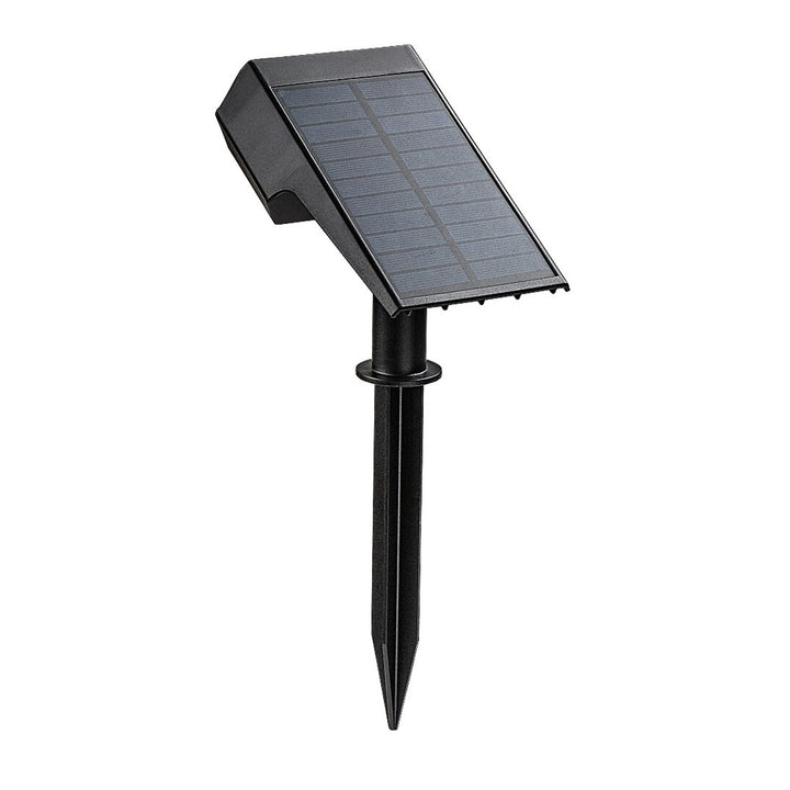 Lámpara solar Rabalux Nantes, 50 LM, IP65, negra, LED de 0,5 W, 77088