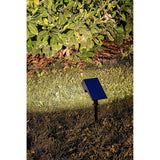 Lámpara solar Rabalux Nantes, 50 LM, IP65, negra, LED de 0,5 W, 77088
