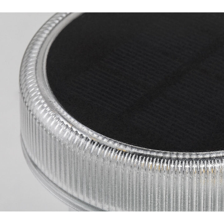 Lámpara solar Trillo LED de 0,3 W, sensor crepuscular, color transparente, IP65, K 4000, 77175