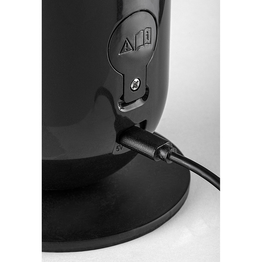 Lámpara de escritorio Rabalux Figen LED RGB 5 W, negra, IP20, 5000 K