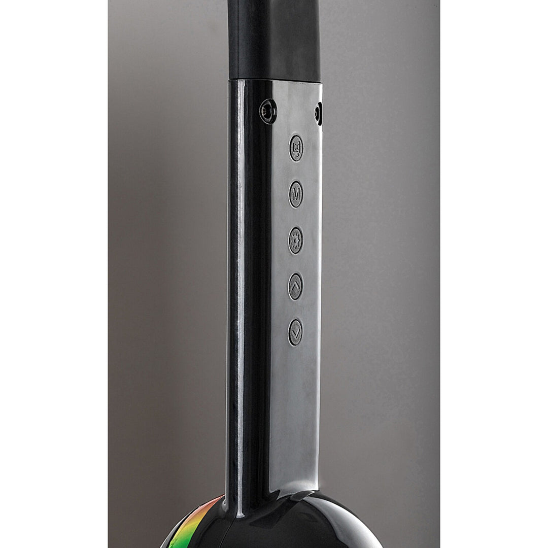 Lámpara de escritorio Rabalux Figen LED RGB 5 W, negra, IP20, 5000 K