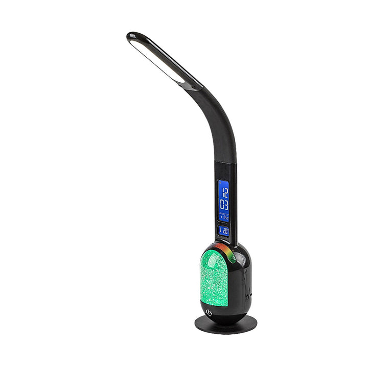 Lámpara de escritorio Rabalux Figen LED RGB 5 W, negra, IP20, 5000 K