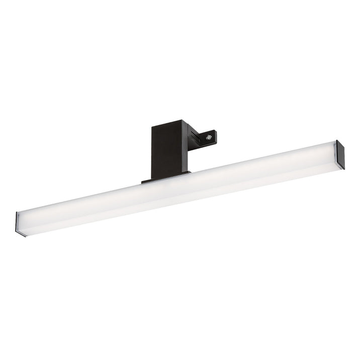 Lámpara de baño Rabalux Oliro LED 6 W, negra, IP44, 4000 K, 75051