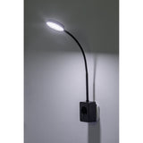 Aplique Rabalux Tivro, LED 4 W, negro, IP20, 3 opciones de temperatura de color: 3000, 4000 y 6000, 71283