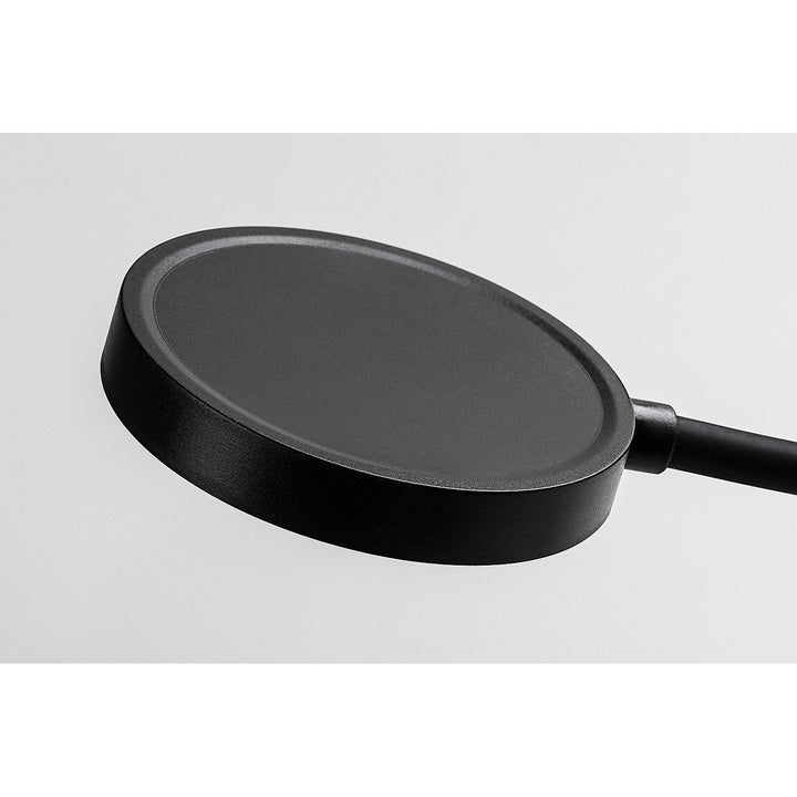 Aplique Rabalux Tivro, LED 4 W, negro, IP20, 3 opciones de temperatura de color: 3000, 4000 y 6000, 71283