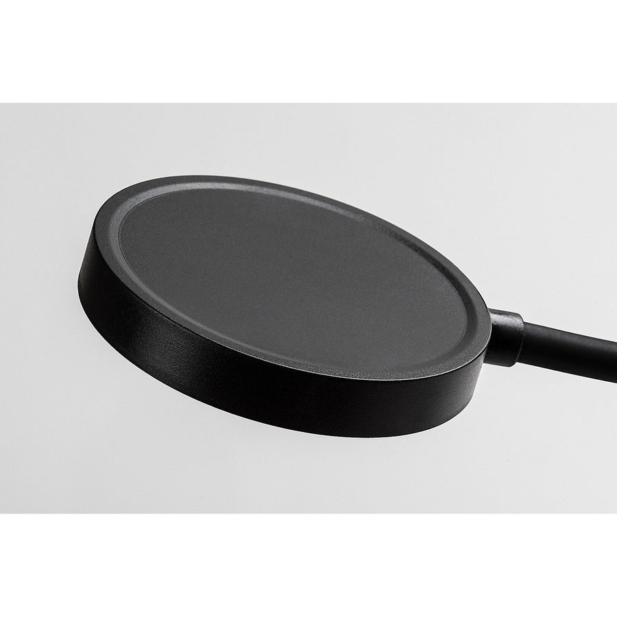 Aplique Rabalux Tivro, LED 4 W, negro, IP20, 3 opciones de temperatura de color: 3000, 4000 y 6000, 71283