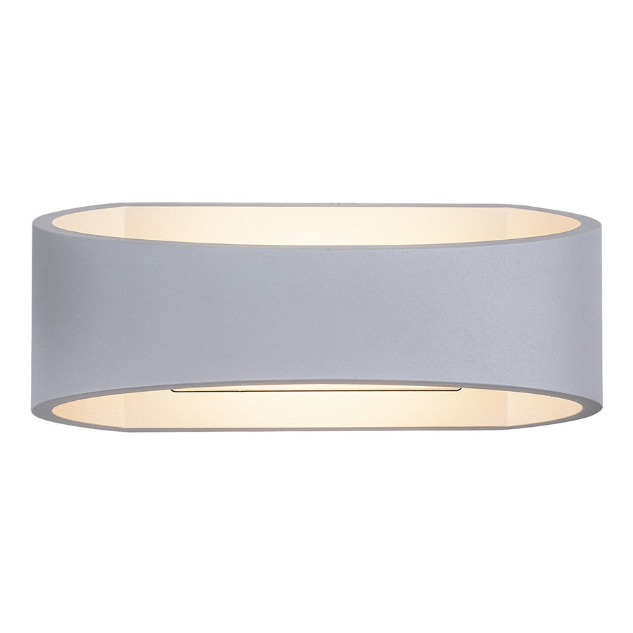 Aplique exterior Rabalux Gerla, blanco, LED 9 W, IP54, 3000 K, 77178