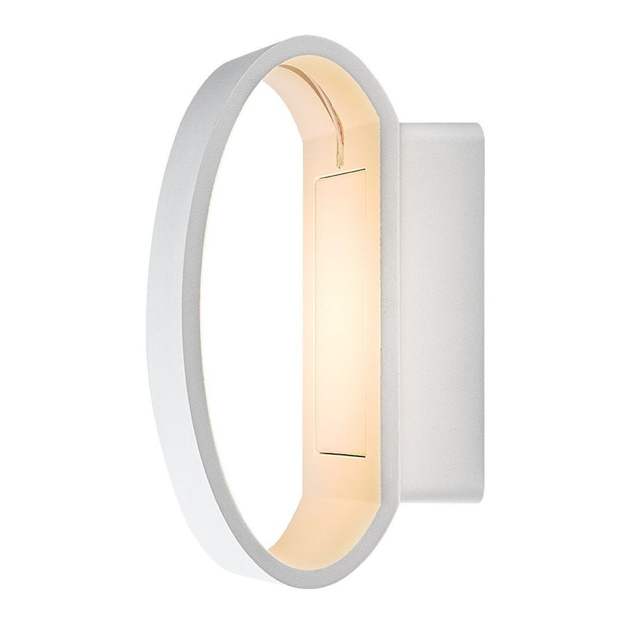 Aplique exterior Rabalux Gerla, blanco, LED 9 W, IP54, 3000 K, 77178