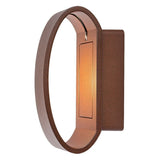 Aplique exterior Rabalux Gerla, color marrón, LED 9 W, IP54, 3000 K, 77180