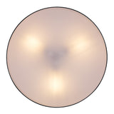Lámpara Rabalix Dolen, negra, 3x E27, máx. 9 W, IP43, 75066