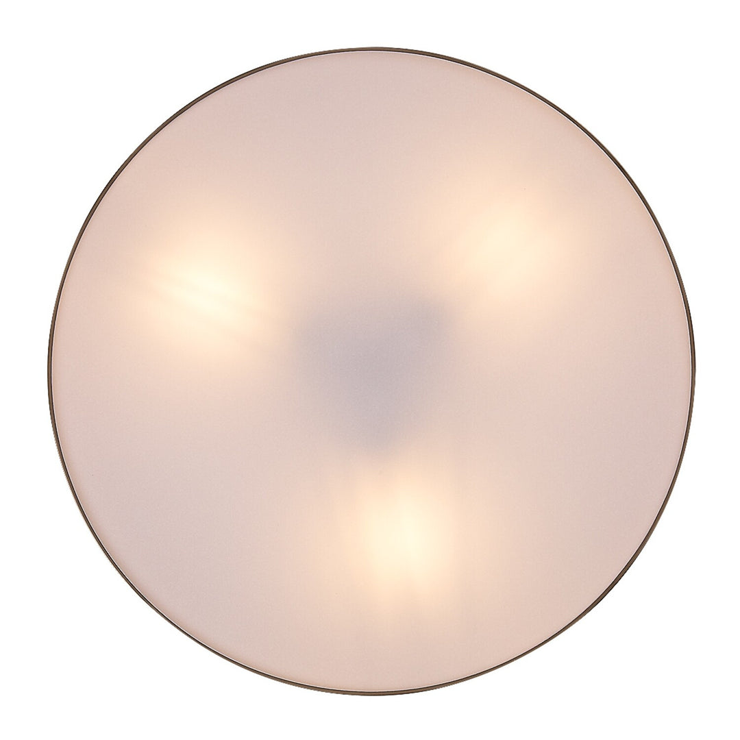 Lámpara Rabalix Dolen, gris-beige, 3x E27, máx. 9 W, IP43, 75068