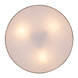 Lámpara Rabalix Dolen, gris-beige, 3x E27, máx. 9 W, IP43, 75068