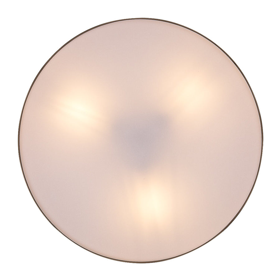 Lámpara Rabalix Dolen, gris-beige, 3x E27, máx. 9 W, IP43, 75068