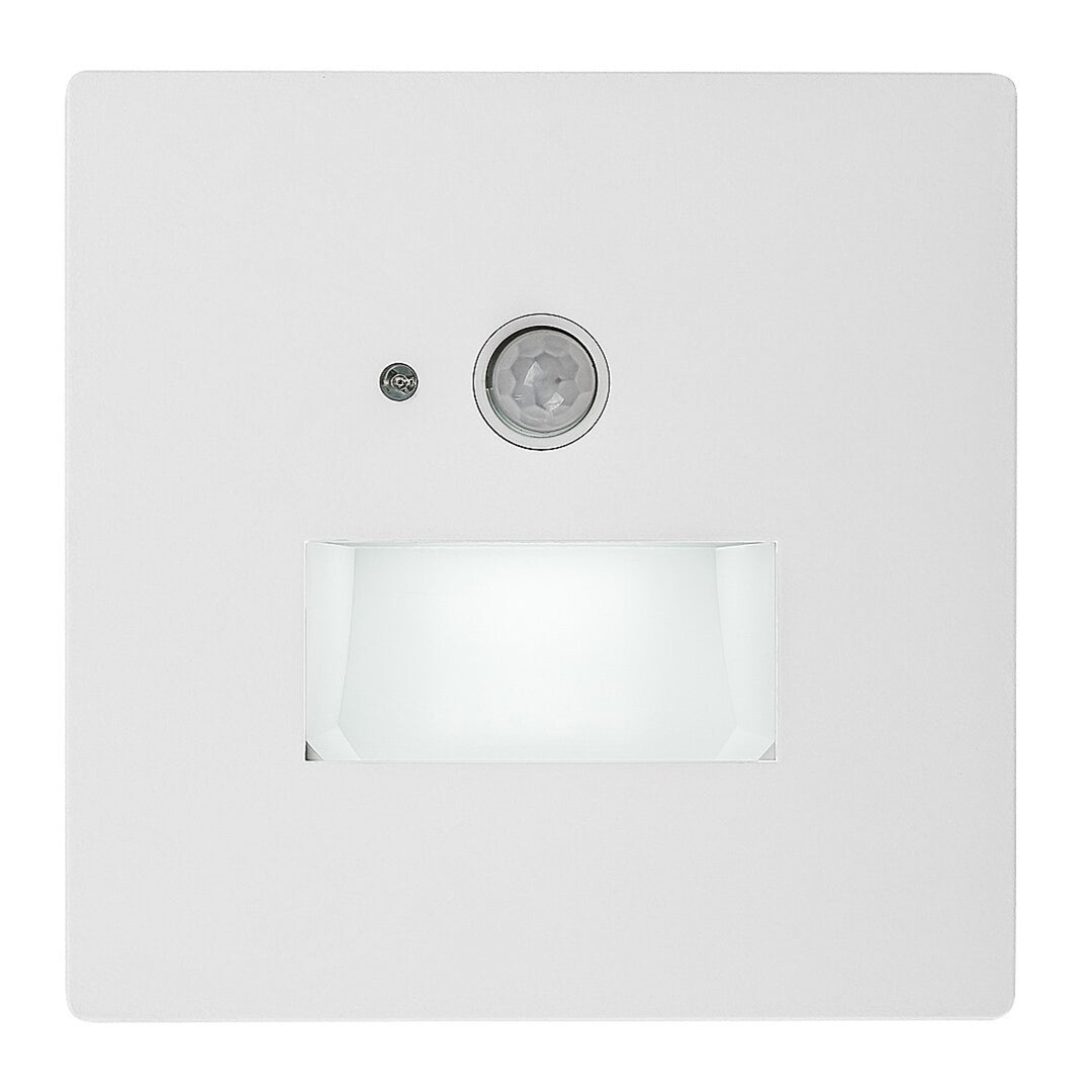 Lámpara Lunca LED 1 W IP20 blanca 3000, 4500, 6500 K con sensor de movimiento y sensor de luz, 77198