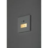 Lámpara Lunca LED 1 W IP20 blanca 3000, 4500, 6500 K con sensor de movimiento y sensor de luz, 77198