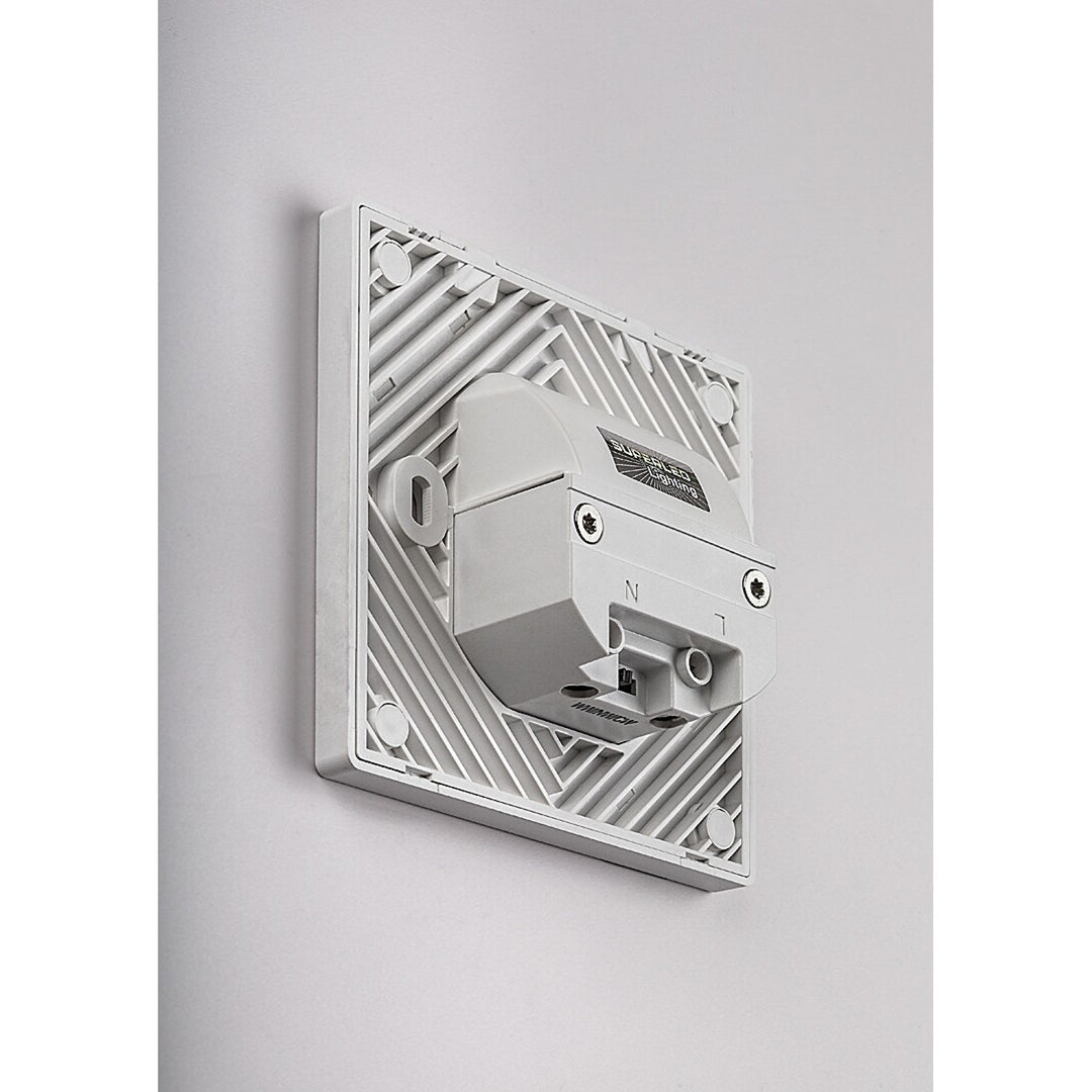 Lámpara Lunca LED 1 W IP20 blanca 3000, 4500, 6500 K con sensor de movimiento y sensor de luz, 77198