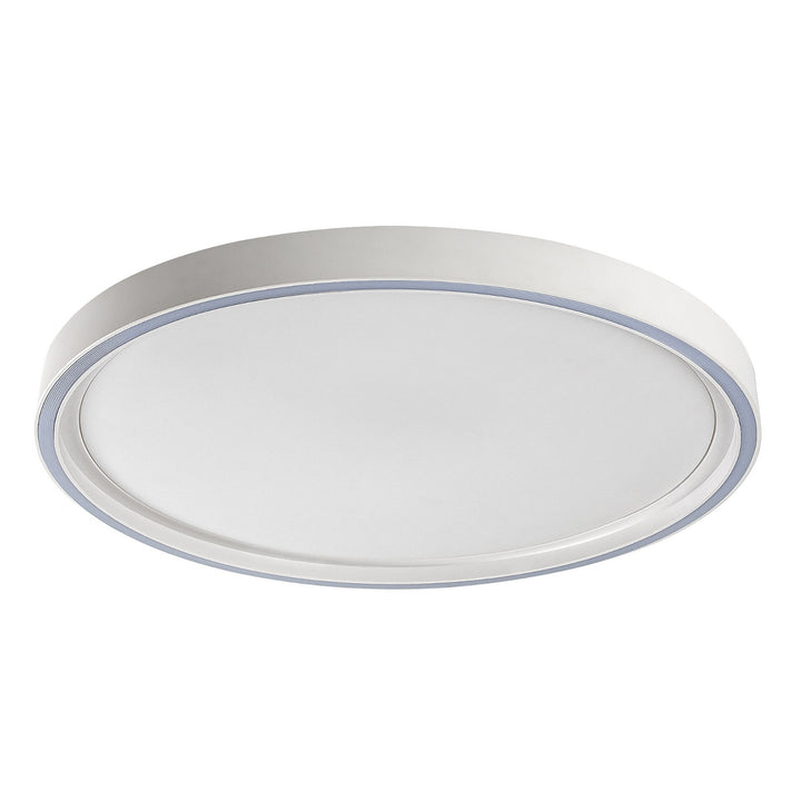Lámpara de techo Rabalux Zerina, 31 W, IP40, blanca, 3000-6500 K, función de memoria, con mando a distancia, función de temporizador, efecto de luz nocturna, 75086