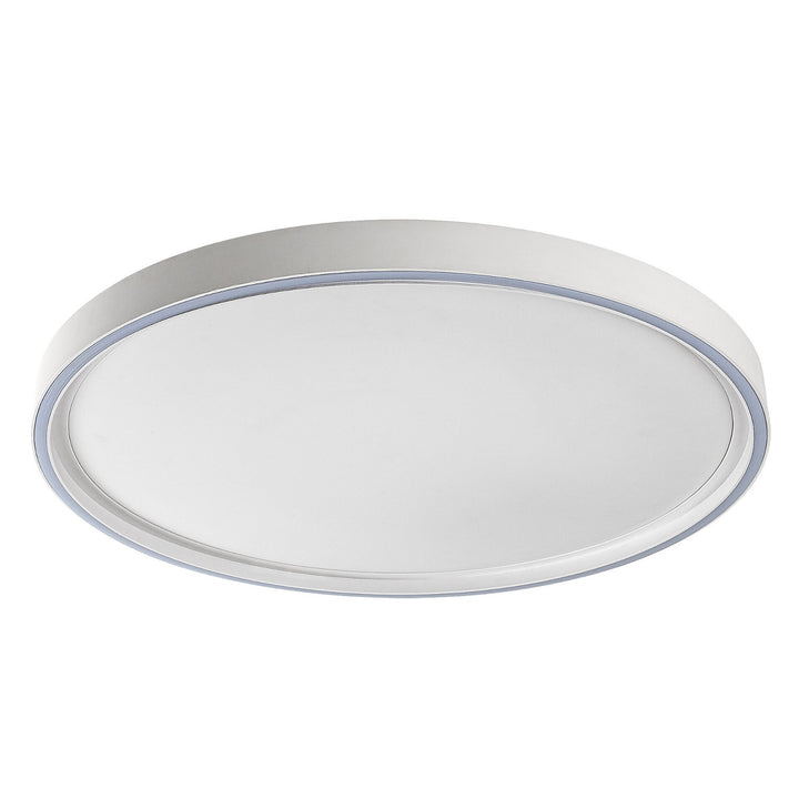 Lámpara de techo Rabalux Zerina, 54 W, IP40, blanca, 3000-6500 K, función de memoria, con mando a distancia, función de temporizador, efecto de luz nocturna, 75087