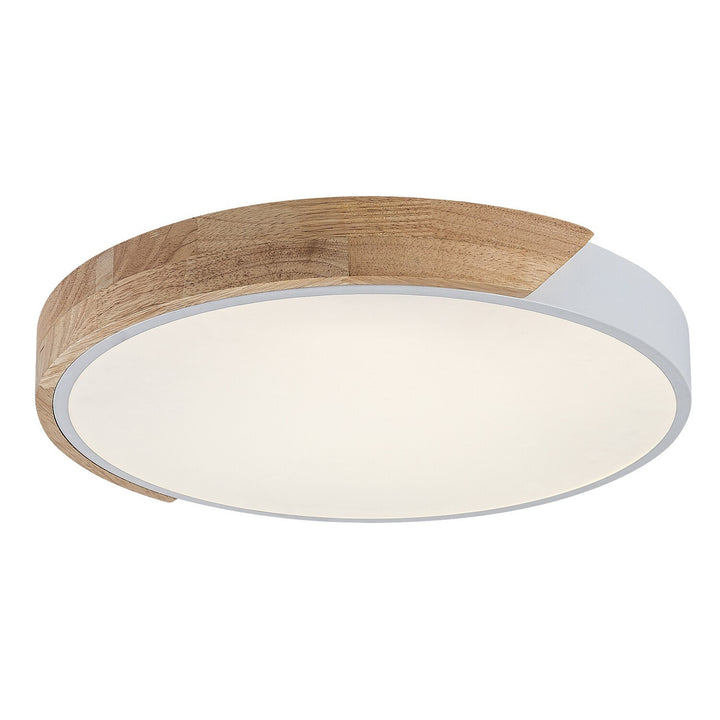 Lámpara Maple2 LED 40 W IP20, blanco mate, 3000, 4000, 6500 K, función de memoria, 71419
