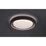 Lámpara Pastello LED 48 W IP20 gris-beige 3000-6500 K, función de memoria con mando a distancia, función de temporizador, efecto de luz nocturna, 71345