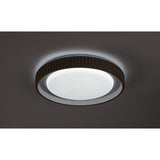 Lámpara Pastello LED 48 W IP20 gris-beige 3000-6500 K, función de memoria con mando a distancia, función de temporizador, efecto de luz nocturna, 71345