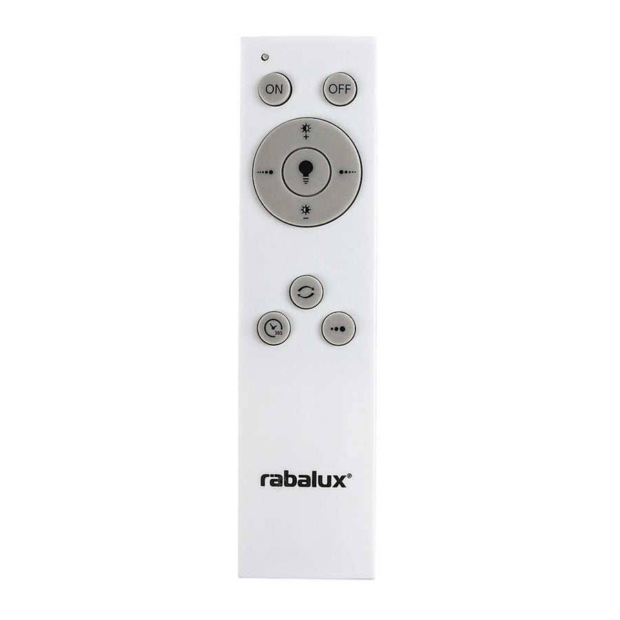 Lámpara Pastello LED 48 W IP20 gris-beige 3000-6500 K, función de memoria con mando a distancia, función de temporizador, efecto de luz nocturna, 71345