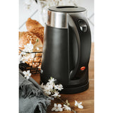 Hervidor eléctrico Adler, de metal, 0,6 l, silencioso, potencia de 800 W, negro. AD 1372