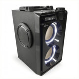 Altavoz Bluetooth portátil OVERBOX MT3186, radio FM, compatible con tarjetas SD y USB, potencia RMS de 30 W, Mediatech