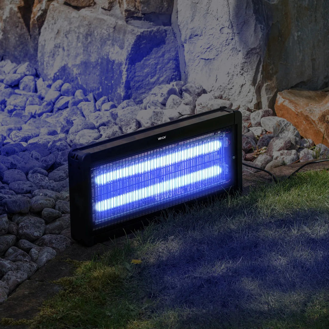 Lámpara matainsectos para mosquitos, moscas y polillas; trampa eléctrica; UV; 30 W; Vayox