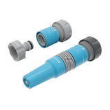Manguera de jardín Cellfast, PROFESSIONAL 3/4" 20 m + Carrito para manguera Cellfast Aluplus 1/2" 60 m + Juego con aspersor recto 3/4" IDEAL