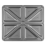 Tostadora de sándwiches Concept, tres placas intercambiables, potencia de 1200 W, superficie antiadherente, indicador luminoso, SV3080