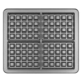 Tostadora de sándwiches Concept, tres placas intercambiables, potencia de 1200 W, superficie antiadherente, indicador luminoso, SV3080