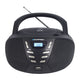 Boombox Blaupunkt, CD/MP3/USB/AUX, pantalla LCD, función de reloj con alarma, sintonizador FM, BB7BK