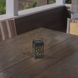 Lámpara solar Mora, 1 lm, grado de protección IP23, color negro, LED de 0,07 W, 8948, 2 unidades