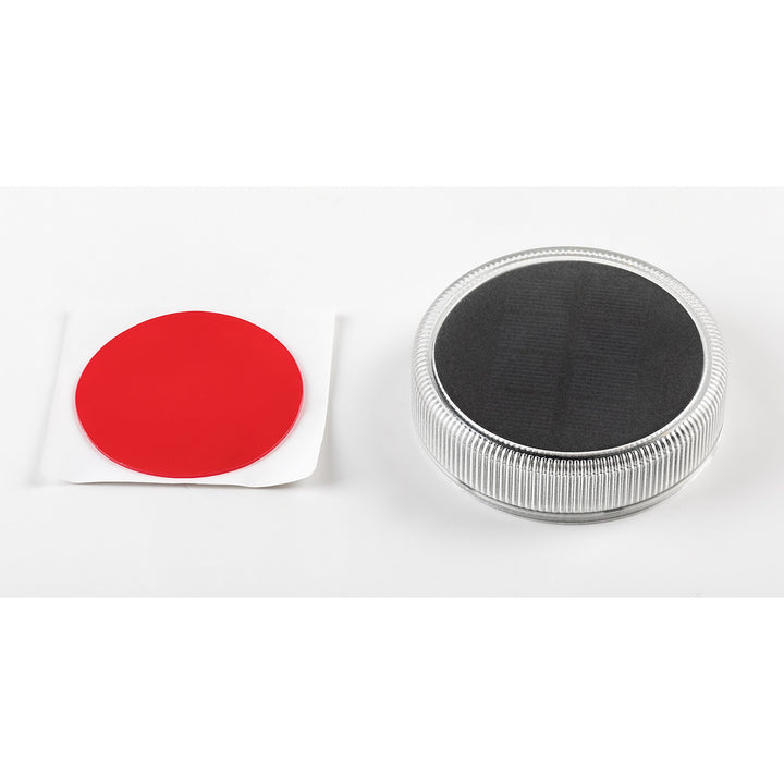 Lámpara solar Trillo LED de 0,3 W, sensor crepuscular, color transparente, IP65, K 4000, 77175, 2 unidades
