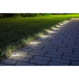 Lámpara solar Trillo LED de 0,3 W, sensor crepuscular, color transparente, IP65, K 4000, 77175, 4 unidades