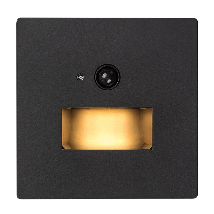 Lámpara Lunca LED 1 W IP20 negra, 3000, 4500, 6500 K, sensor de movimiento, sensor de luz, 77197, 4 unidades